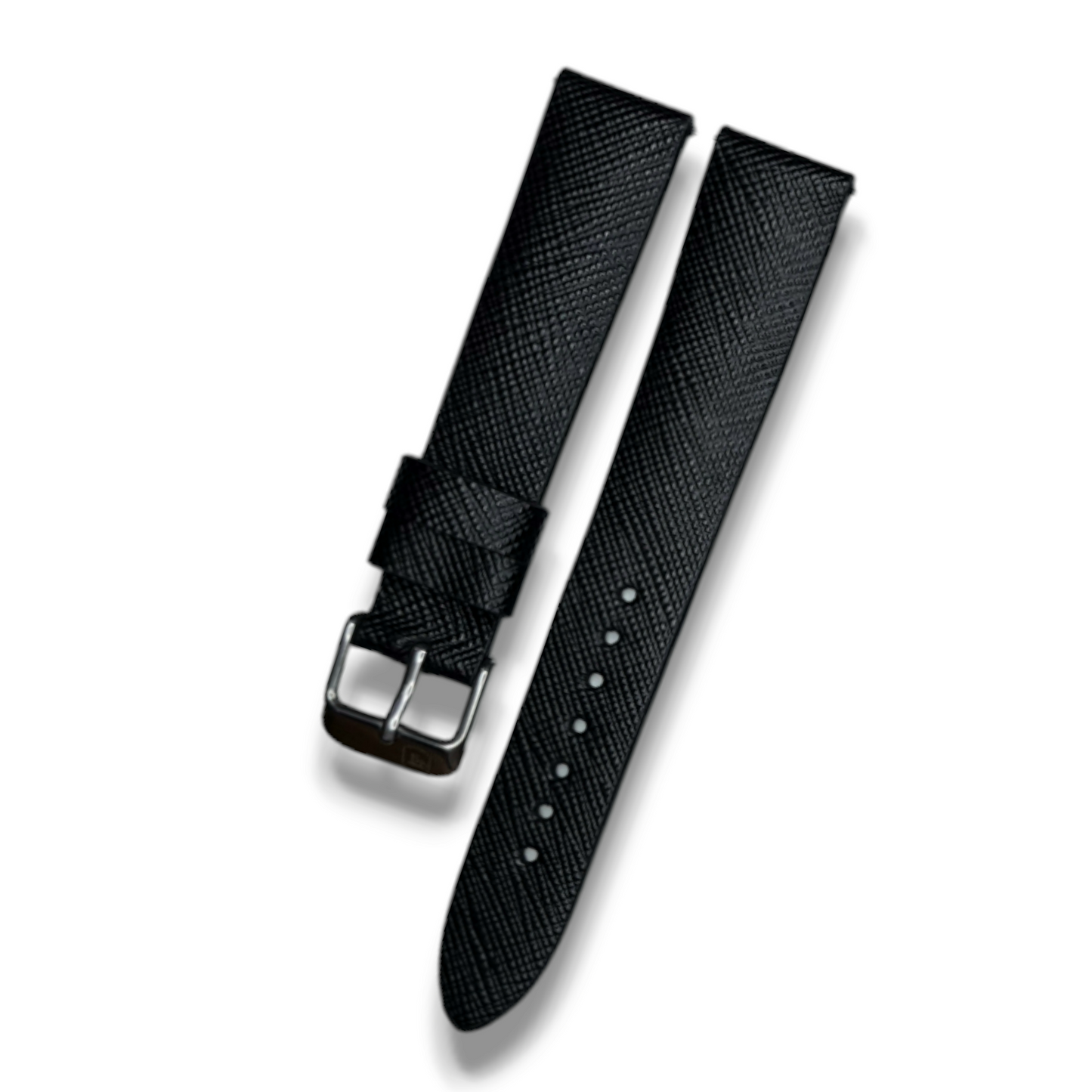 19mm Saffiano Leather Watch Straps