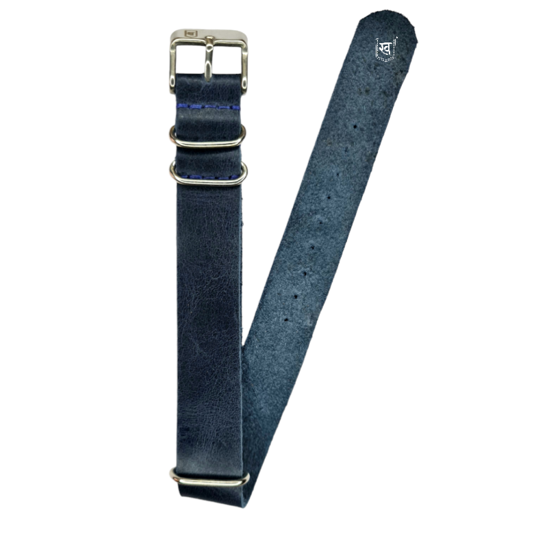 Leather NATO strap 22mm