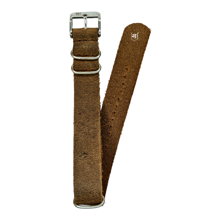 Leather NATO strap 22mm