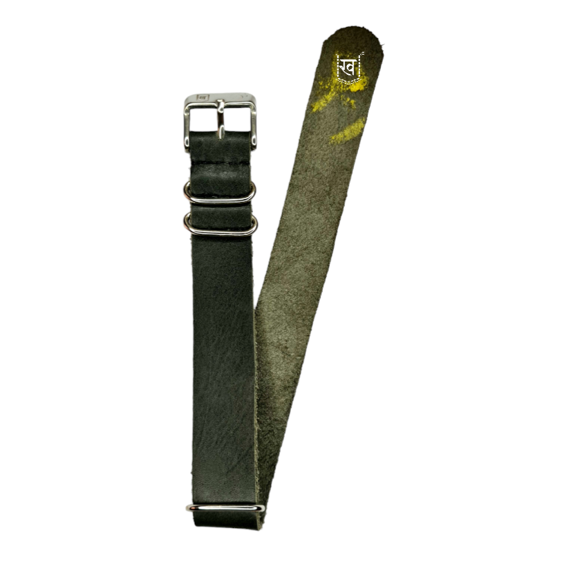 Leather NATO strap 22mm