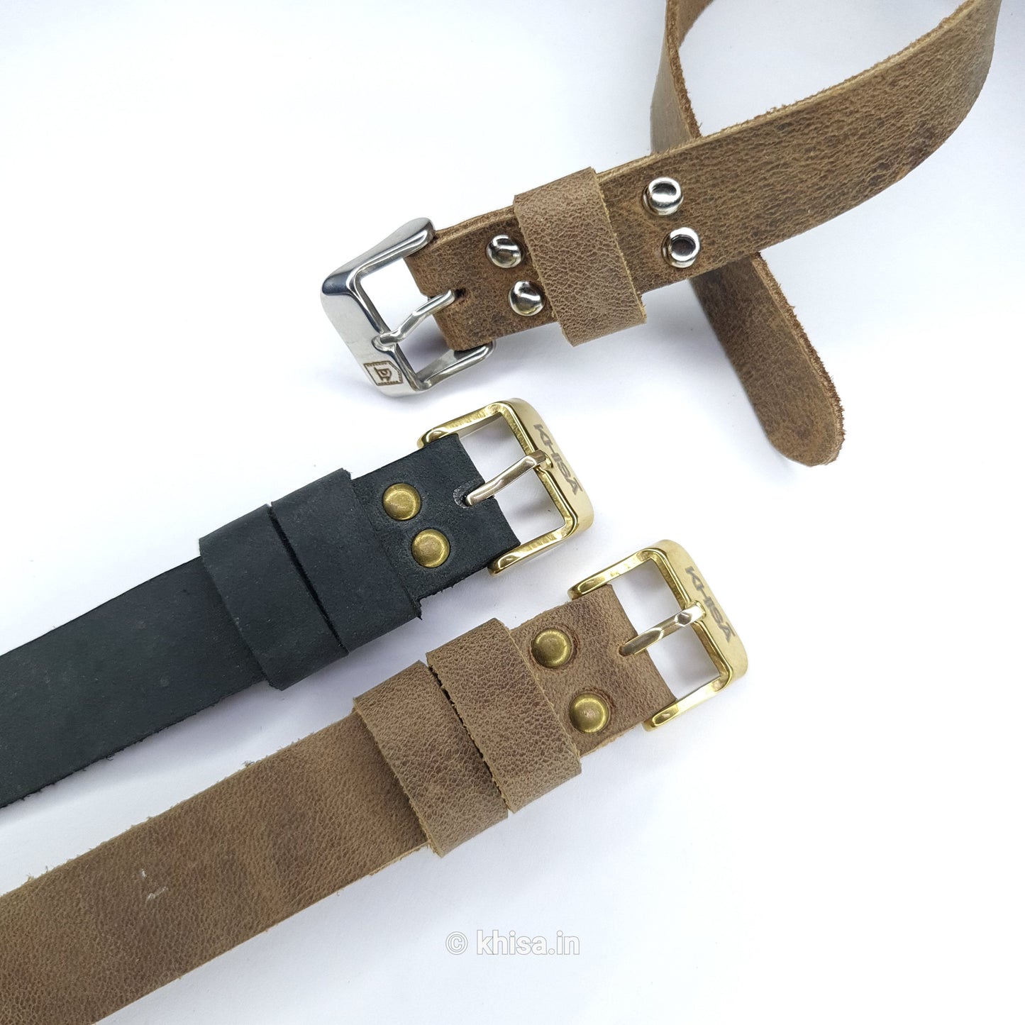 22mm Single Pass Strap - Vintage Style