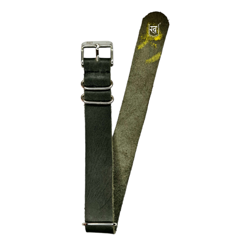 22mm Leather Nato Straps