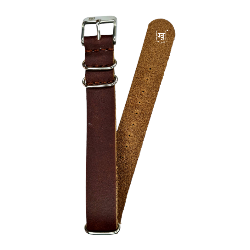 22mm Leather Nato Straps