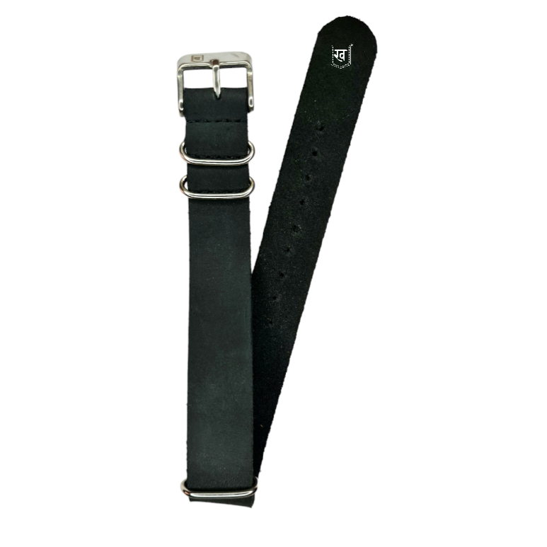 22mm Leather Nato Straps