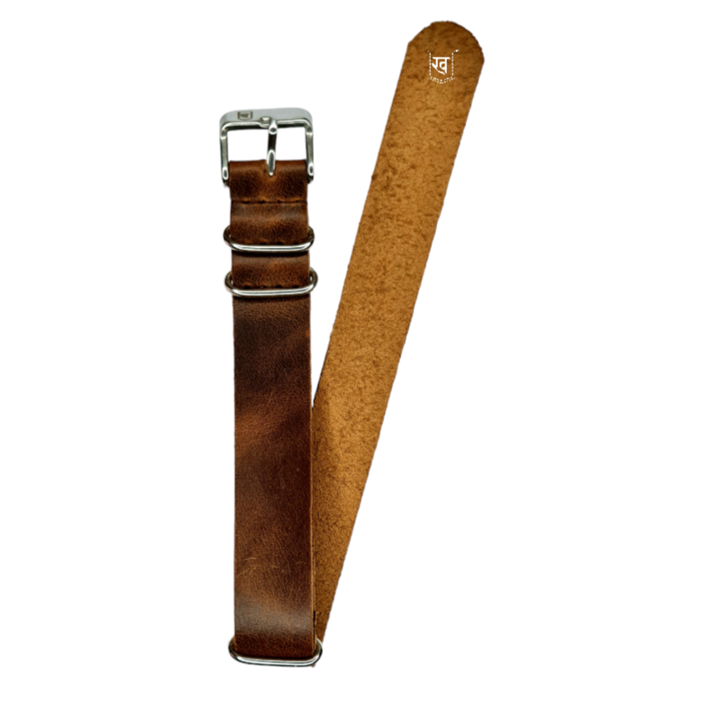 22mm Leather Nato Straps